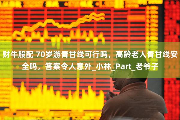 财牛股配 70岁游青甘线可行吗，高龄老人青甘线安全吗，答案令人意外_小林_Part_老爷子