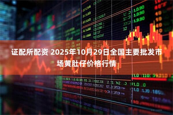 证配所配资 2025年10月29日全国主要批发市场黄肚仔价格行情